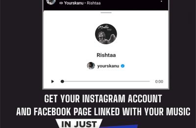 Link your music with your Instagram Account